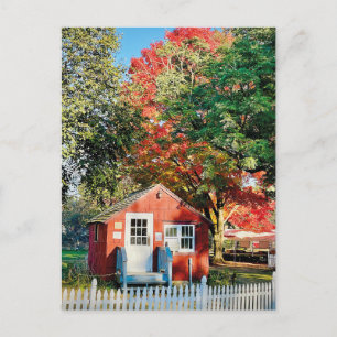 Bright Autumn Boerderij Briefkaart