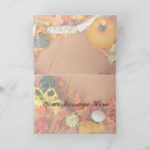 Bright Autumn Harvest Kaart (Binnen)