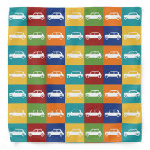 Bright Basics Checkerboard Mini Cooper