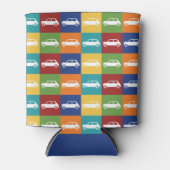 Bright Basics Checkerboard Mini Cooper Blikjeskoeler (Voorkant)