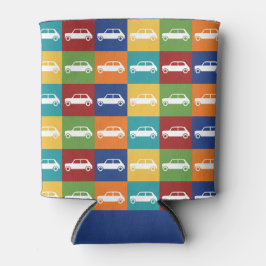 Bright Basics Checkerboard Mini Cooper Blikjeskoeler