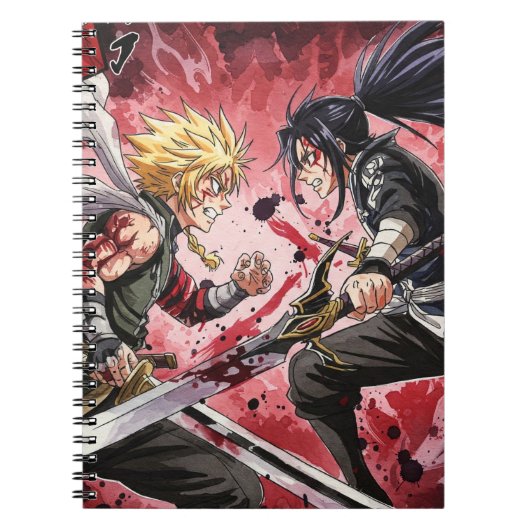 Bright Battle beroemd gemaakt door Natasha Us Notitieboek (Voorkant)