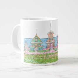 Bright Beach Cottage Jumbo Mok