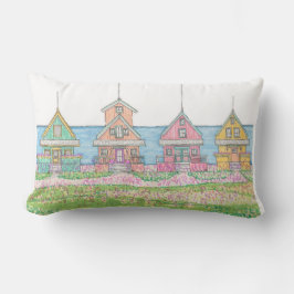 Bright Beach Cottages Lumbar kussen