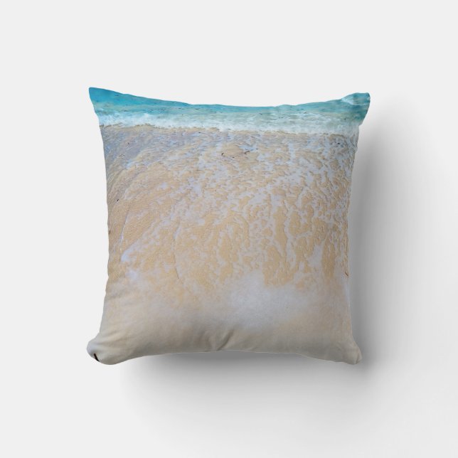 Bright Beach Macro Kussen (Voorkant)