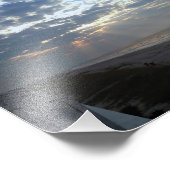 Bright Beach Morning - Oak Island, NC Foto Afdruk (Hoek)