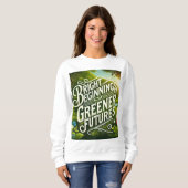 Bright Beginnings AI-kunst Trui (Voorkant volledig)