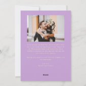 Bright Beginnings New Year Lemon Wisteria Photo Feestdagenkaart (Achterkant)