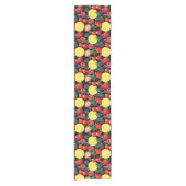 Bright Berries & Lemon Table Runner Korte Tafelloper (Voorkant)