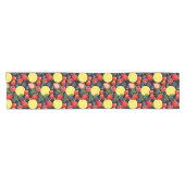 Bright Berries & Lemon Table Runner Korte Tafelloper (Horizontaal)