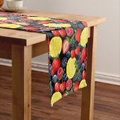 Bright Berries & Lemon Table Runner Korte Tafelloper (Voorbeeld)