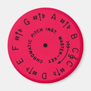 Bright Berry Pitchpipe Magneet