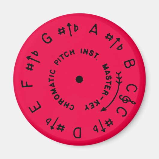 Bright Berry Pitchpipe Magneet (Voorkant)