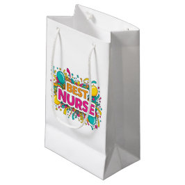 Bright Best Nurse Gift Bag Klein Cadeauzakje