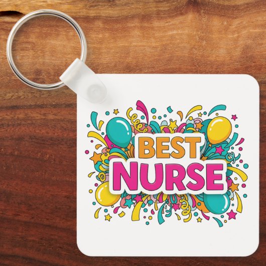 Bright Best Nurse Sleutelhanger (Voorkant)