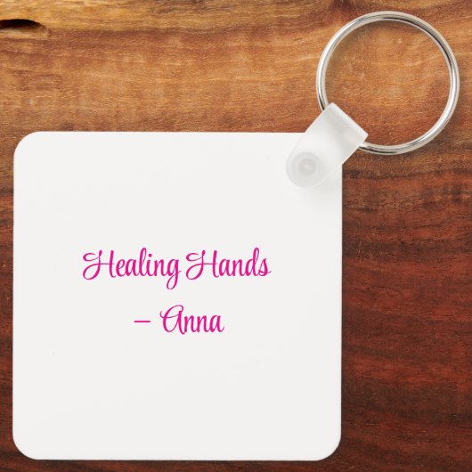 Bright Best Nurse Sleutelhanger (Achterkant)