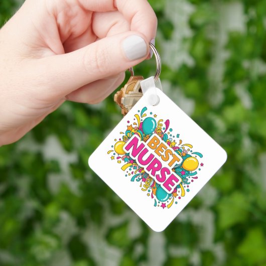 Bright Best Nurse Sleutelhanger (Hand)