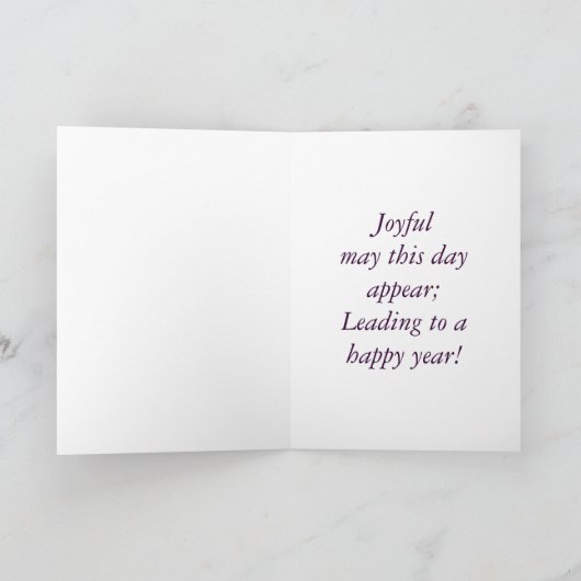  Bright Birthday Kaart (Binnen)