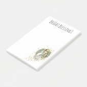 Bright Blessings Schattige Angel Sticky Post-its Post-it® Notes (Schuin)