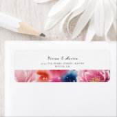 Bright Bloom Blossom Trouwadres Etiket (Insitu)