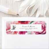 Bright Bloom Blossom Trouwadres Etiket (Insitu)