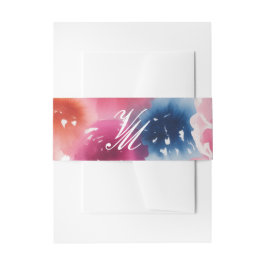 Bright Bloom Blossom Wedding Uitnodigingen Wikkel