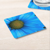 Bright Blue Daisy Kartonnen Onderzetters (Schuin)