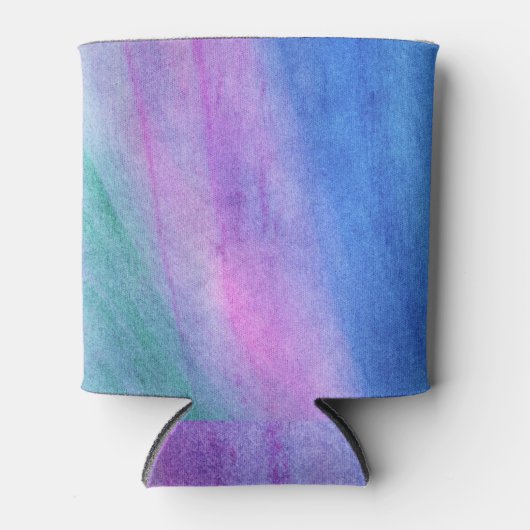 Bright Blue Morning Fog Abstract Red Sky Blikjeskoeler (Voorkant)