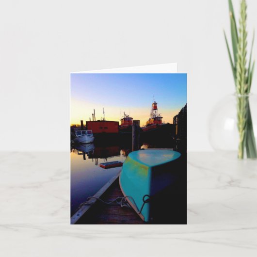 Bright Boats Notecard Kaart (Voorkant)
