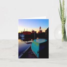 Bright Boats Notecard Kaart