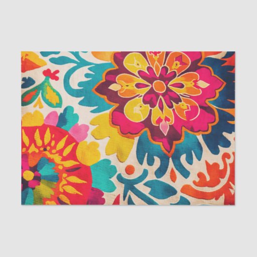 BRIGHT BOHEMIA verblindend ontkoppelpapier Tissuepapier (Voorkant)