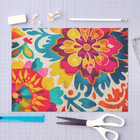 BRIGHT BOHEMIA verblindend ontkoppelpapier Tissuepapier (Craft)