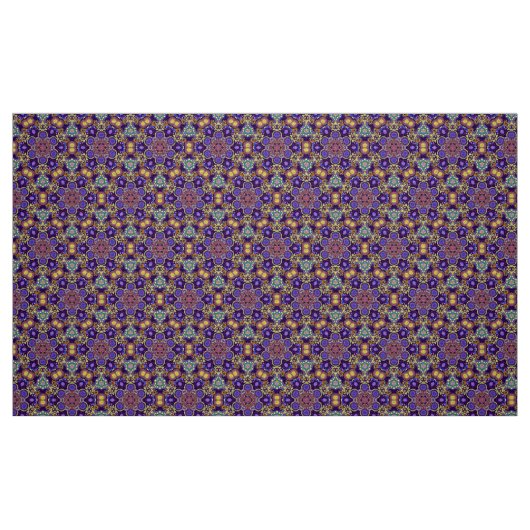 Bright Bohemian Boho Hippy Chic Pattern Stof (Fat Quarter)