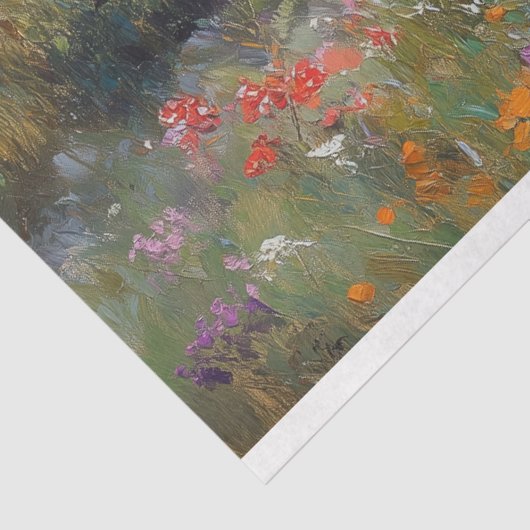 Bright Boho Beach Gypsy Caravan Decoupage Tissuepapier (Detail)