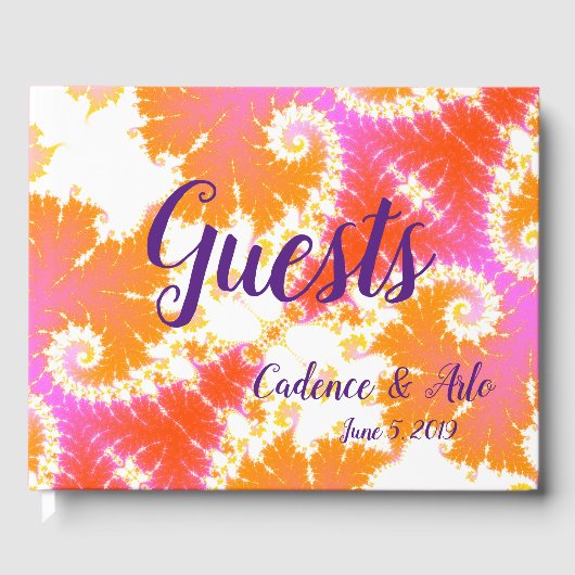 Bright Boho Gastenboek (Voorkant)