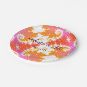 Bright Boho Papieren Bordje (Gekanteld)