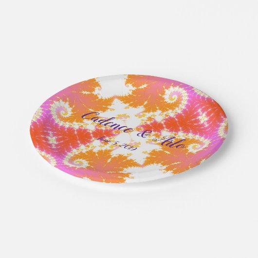 Bright Boho Papieren Bordje (Gekanteld)