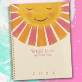 Bright, Boho Sunshine, Schattige Jaarlijks Planner