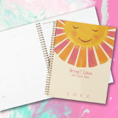 Bright, Boho Sunshine, Schattige Jaarlijks Planner