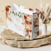 Bright Bold Bloemen bruiloft Dank u Groot Cadeauzakje