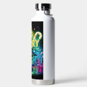 Bright & Bold Christmas Design - vreugdevolle vaka Waterfles (Links)