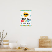 Bright & Bold School Year Starter Poster (Keuken)