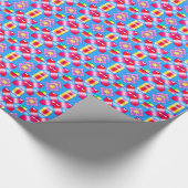 ~ Bright Bold Shades ~ 3D ~ Cadeaupapier (Hoek)