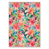 Bright Botanicals Bloemen Tafelnummer (Achterkant)