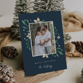 Bright Boughs | Botanische Kerstfoto Feestdagenkaart