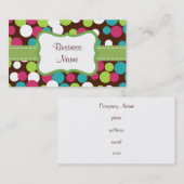 Bright Bouncing Stippen Visitekaartje (Voorkant / Achterkant)