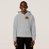 Bright Burst™ Boys' Fleece Zip Hoodie (Voorkant volledig)