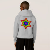 Bright Burst™ Boys' Fleece Zip Hoodie (Achterkant volledig)