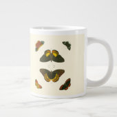 Bright Butterflies van Pieter Cramer Grote Koffiekop (Rechts)