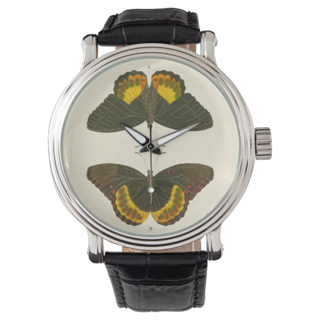 Bright Butterflies van Pieter Cramer Horloge (Voorkant)